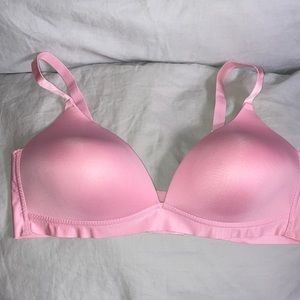 Wire-Free Pink Bra